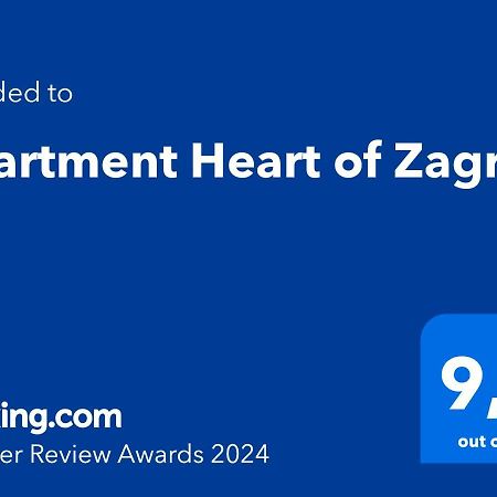 Apartment Heart Of Zágráb Kültér fotó