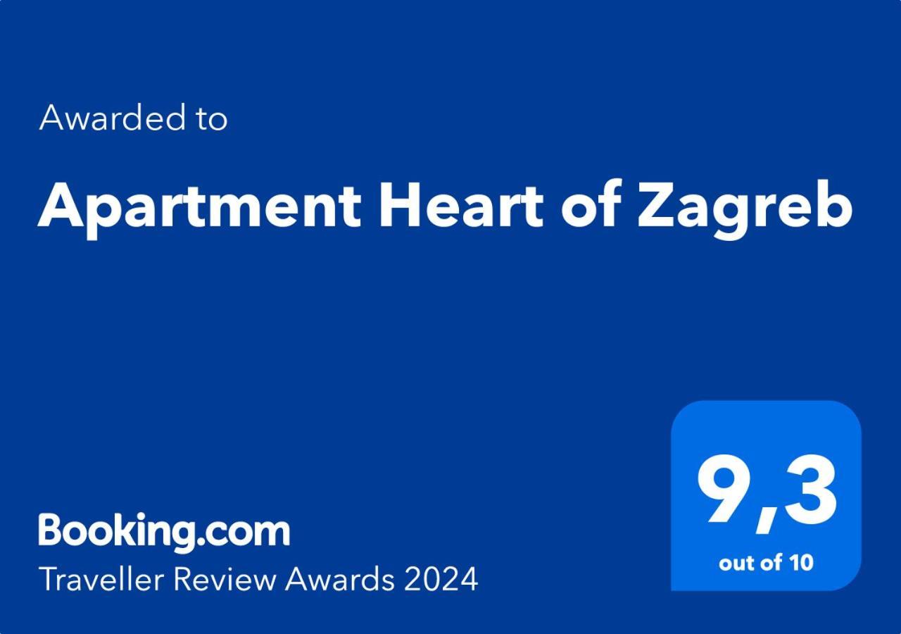 Apartment Heart Of Zágráb Kültér fotó
